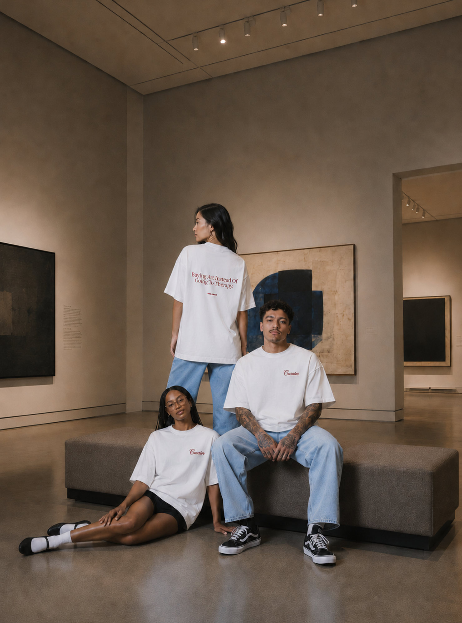"Curator" Classic Crewneck T-Shirt