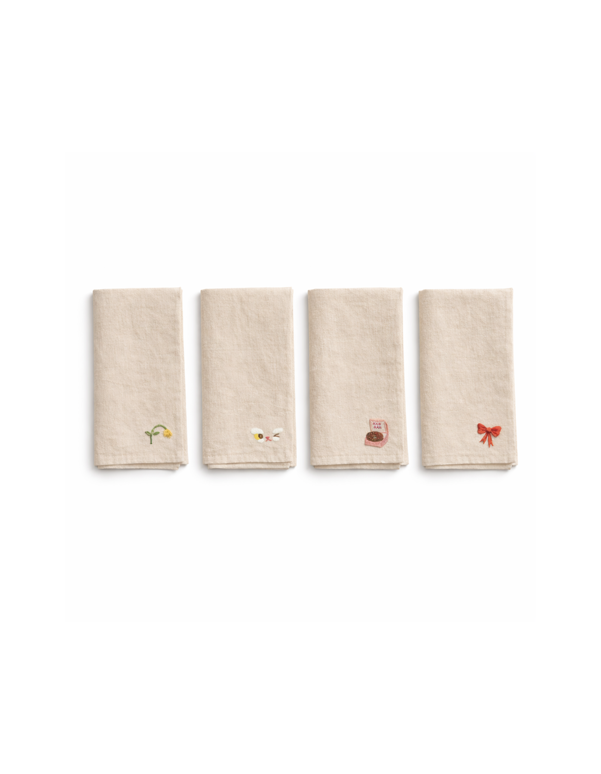 [Pre-order] Han Han Table Napkin Set [Set of 4]