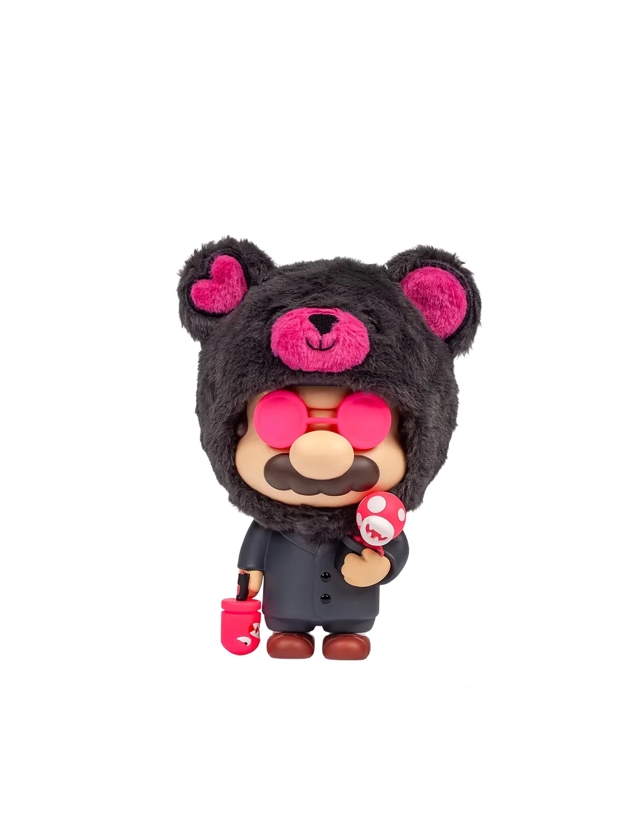 Super Professional "DarkPink Teddy" Figurine