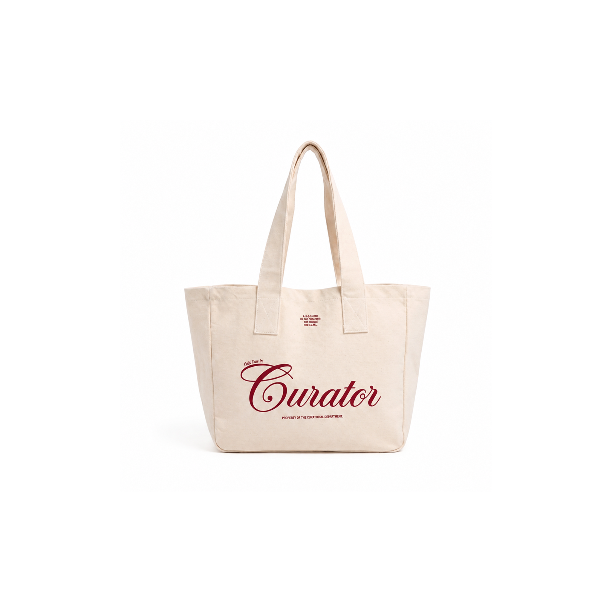 "Curator" Cotton Canvas Tote