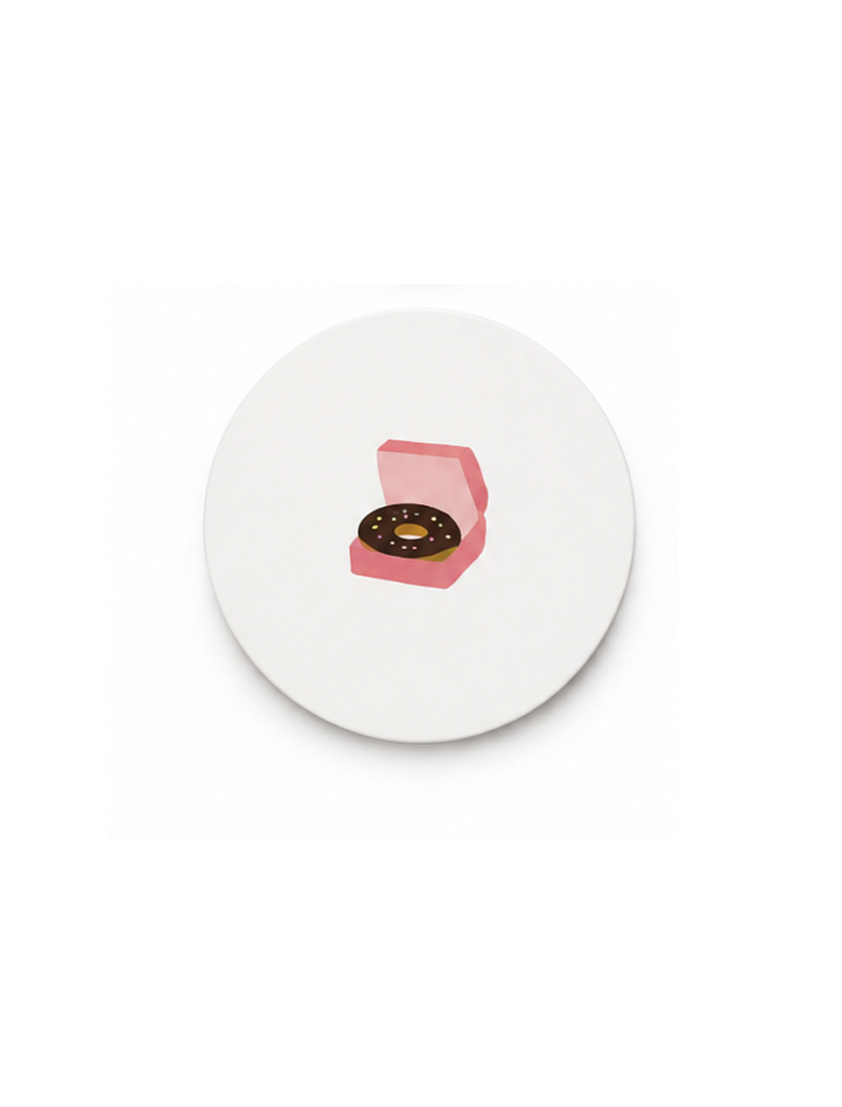 Artist Motif Ceramic Coasters
