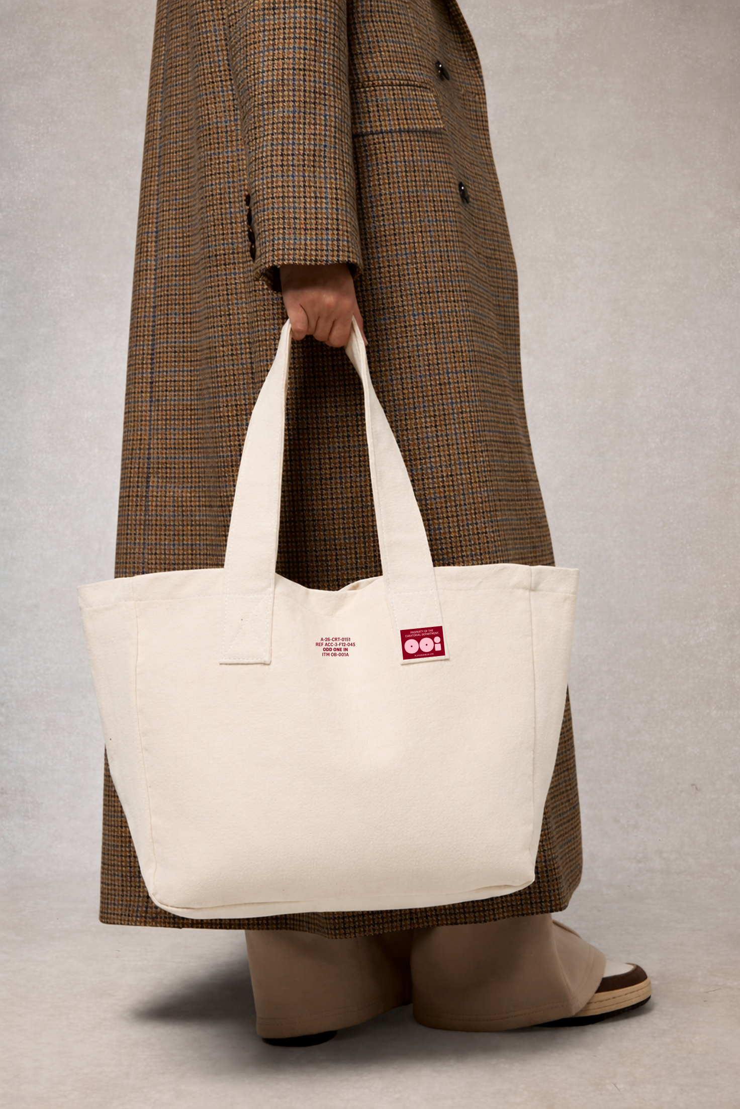 "Curator" Cotton Canvas Tote